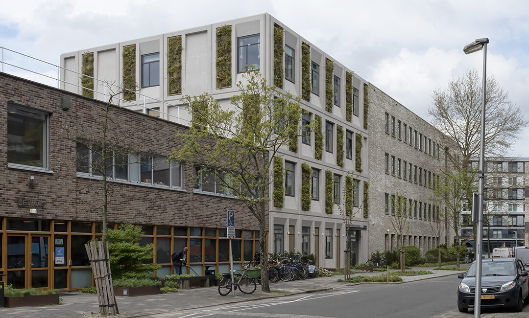 Architectonisch beton ontmoet composiet bij De Sluis