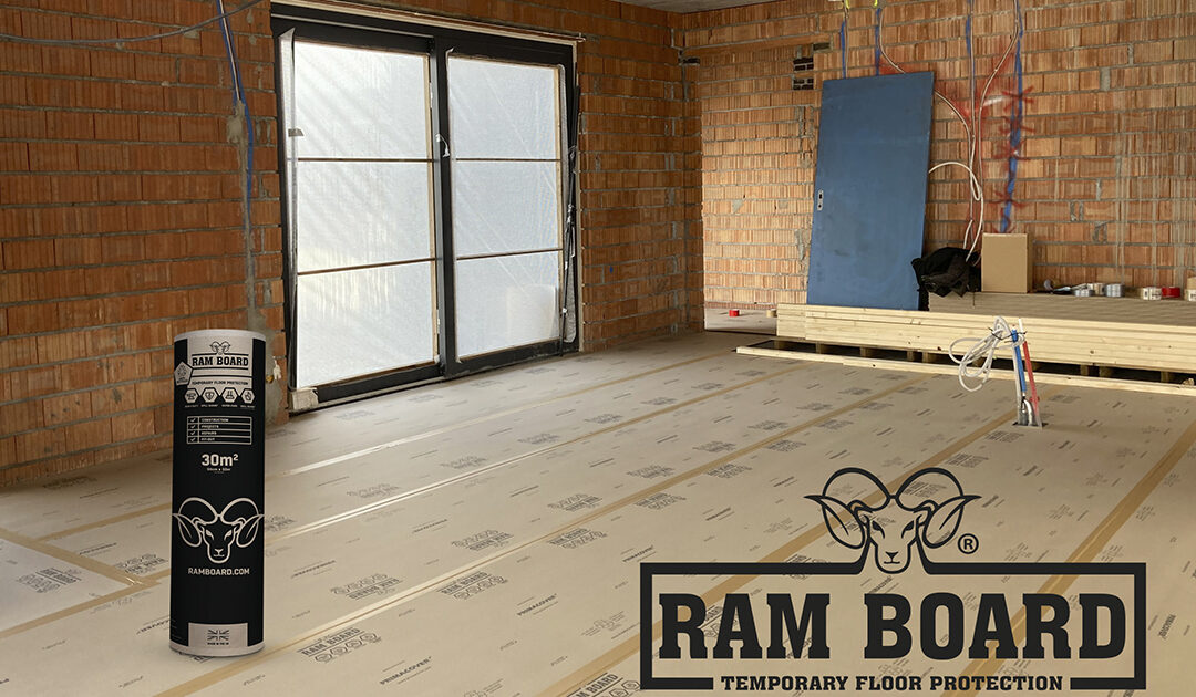 NIEUW: Ram Board 100% recyclebaar solide afdekmateriaal
