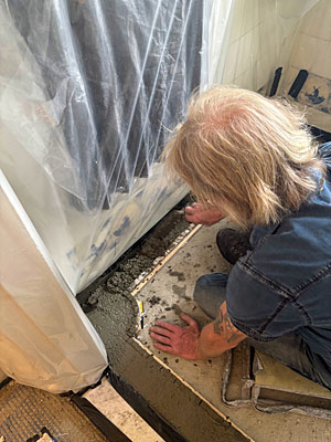 Toni Cominotto realiseert nieuwe vloer