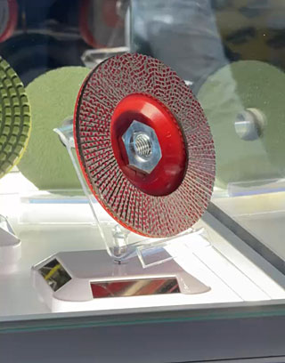 Nieuwe slijpschijf van KGS