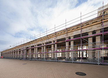 De Gaanderijen goed ondersteund voor het grote werk