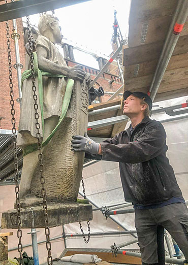 Ter plekke aan de slag