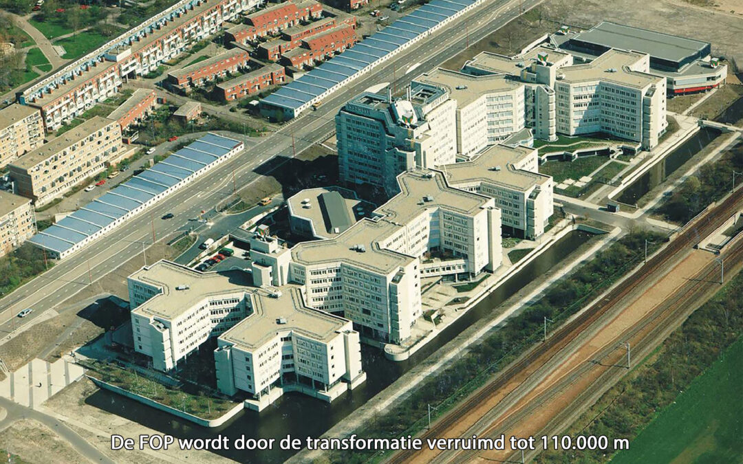 De FOP wordt door de transformatie verruimd tot 110.000 m